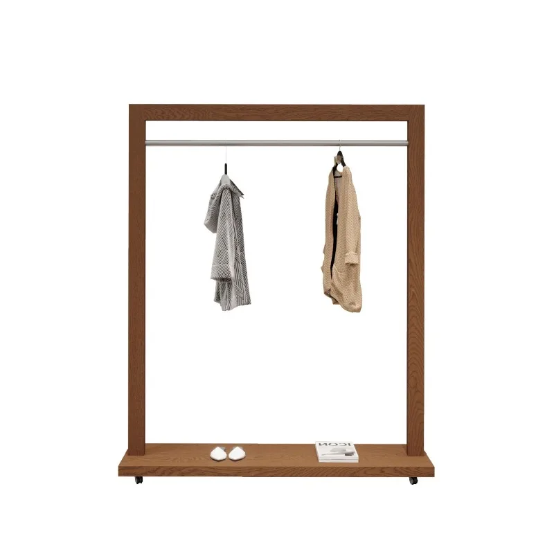 

Display rack women's clothing simple floor hanger retro props