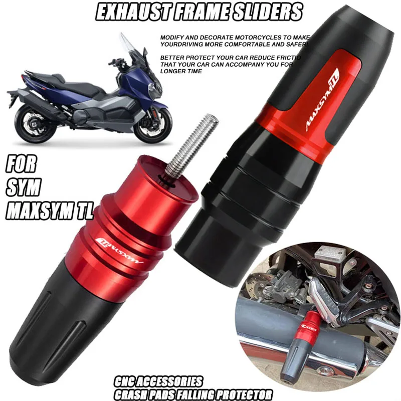 

Аксессуары для мотоциклов SYM MAXSYM TL 500 508 Maxsym TL500 TL508 2020-2022, защита от падения, защита выхлопных газов, ползунок