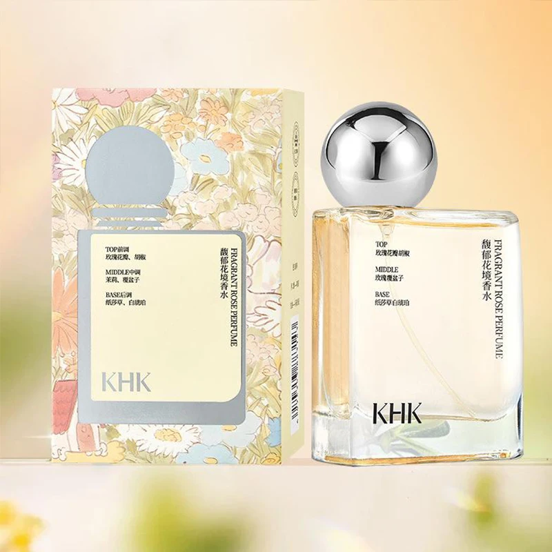 

Floral Perfume Compact And Portable Long-lasting Fragrance Niche 50ml Women Perfume Dating Perfume Advanced Rose Fragrance