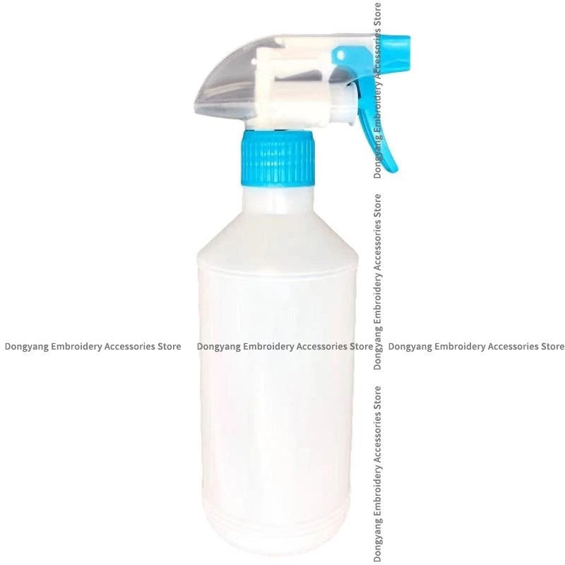 1PCS White Plastic Watering Can Repair Fuel Injector 500ml Oil Kettle White Oil Bottle Square Oil Head Straw Sprinkling Can