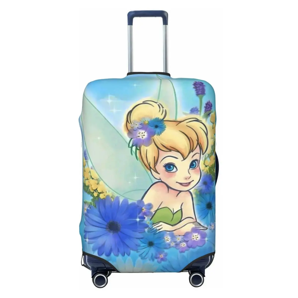 

Чехол для чемодана Custom T-Tinkeres Anime Bell, моющийся, для дорожных сумок 18-32 дюймов