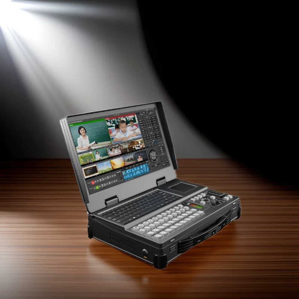 Multi-Functional All-In-One Live Streaming Machine Virtual Broadcasting Video Equipment for Radio & TV Broadcasting