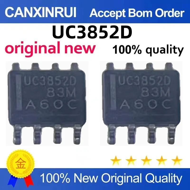 （10 pieces）UC3852D UC3852 3852 SOP-8 Factor Pre-Regulator IC Chip