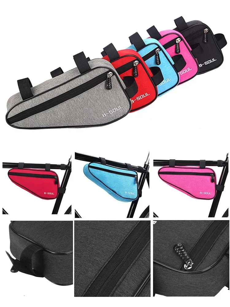 AliExpress Bike Bicycle Bag Waterproof Triangle Bike Bag Front Tube Frame Bag Mountain Bike Triangle Pouch Frame Holder Bicycle Accessories