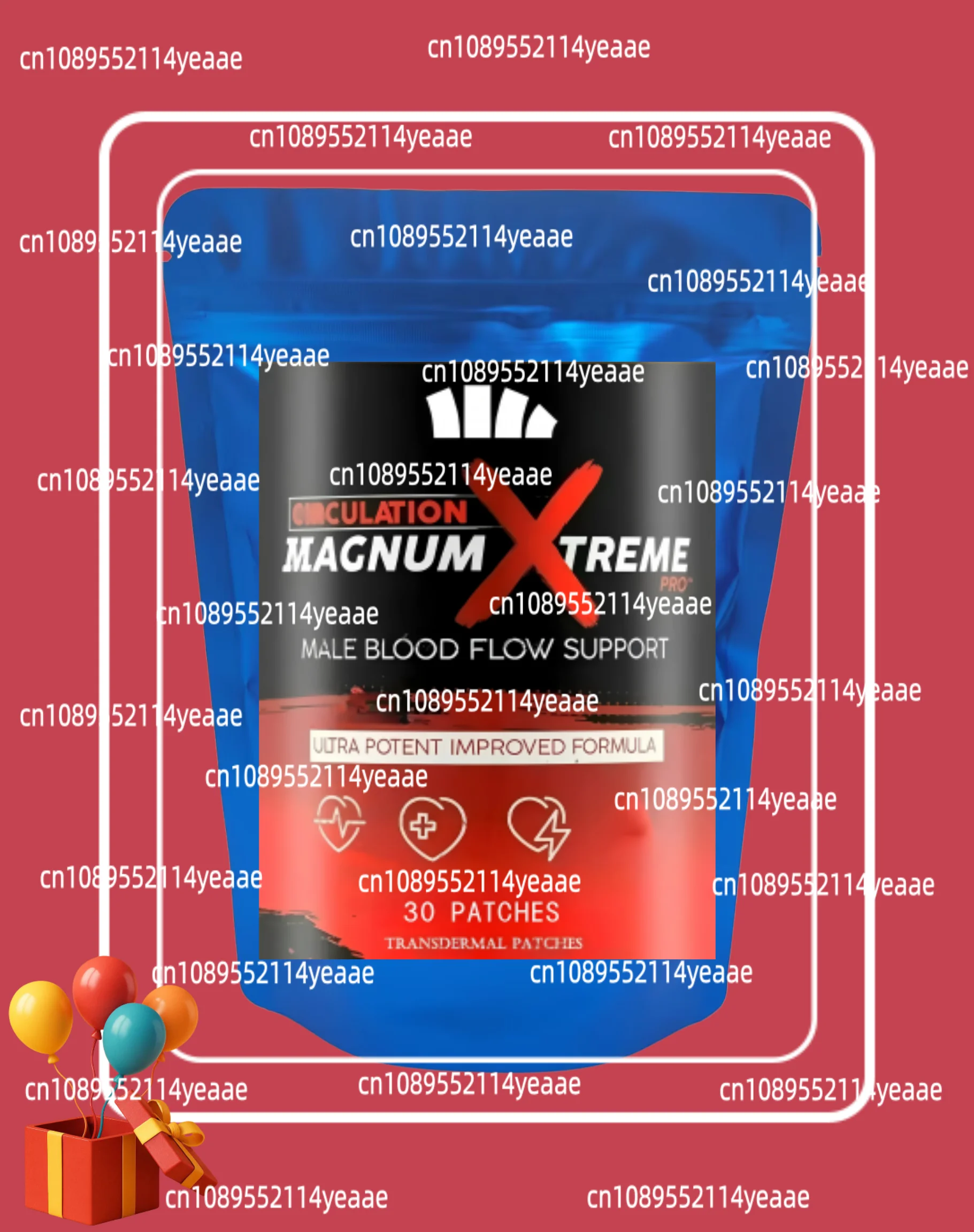 30 Patches Male Performance Rxx, Male Enhancement Transdermal Patchs ,High Potency Booster Best Advanced Blood Flow Circulation