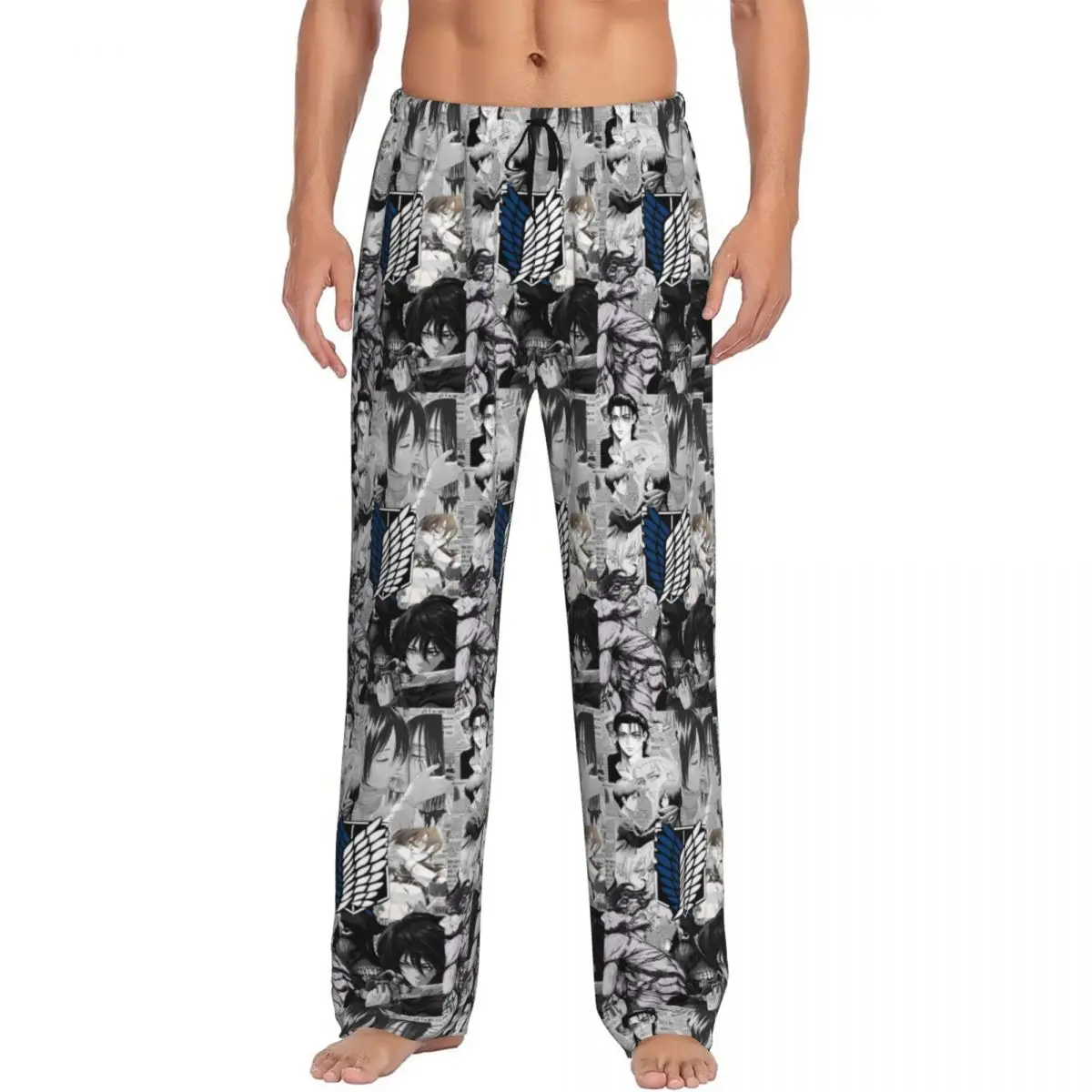 calcas-de-pijama-com-estampa-personalizada-attacks-on-titan-para-homens-calcas-de-dormir-com-bolsos