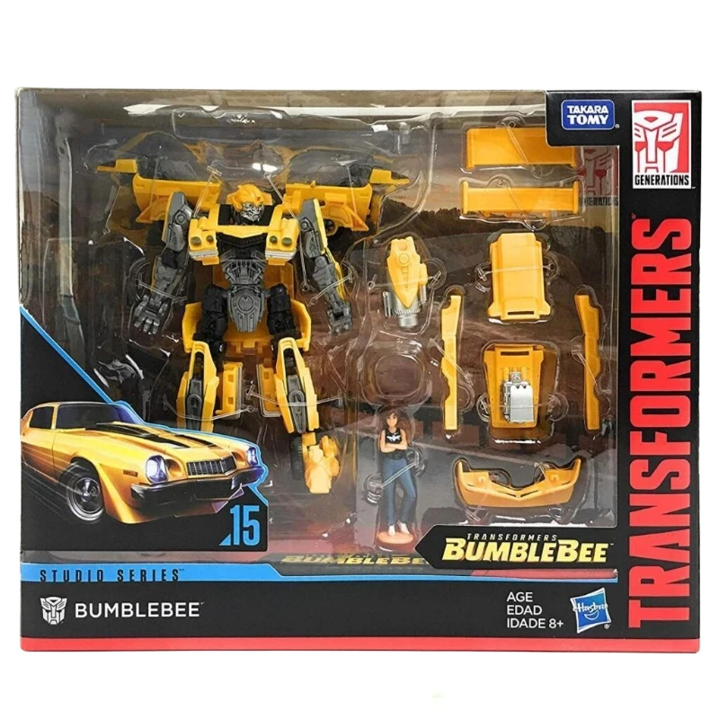 In Stock Transformers SS Series SS-15 D Class Bumblebee & Charlie Action Animation Collection Figure Birthday Gift