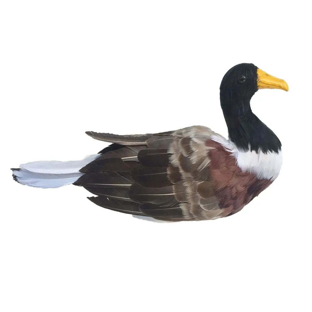 Craft Birds Lifelike Artificial Feathered Bird Decor Home Garden Ornament for Festive Party and Window Display