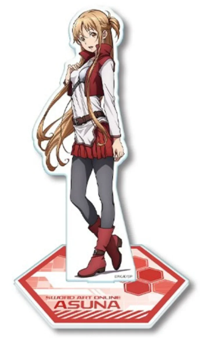 ساو يوكي اسونا كيريجايا كازوتو أنيمي عمل الشكل الدائمة دمية الاكريليك تقف نموذج تأثيري لعبة للهدايا