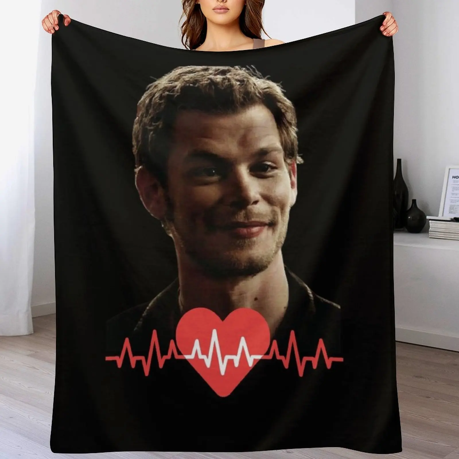 Klaus Mikaelson Throw Blanket Summer Blankets For Sofas Heavy Camping Blankets