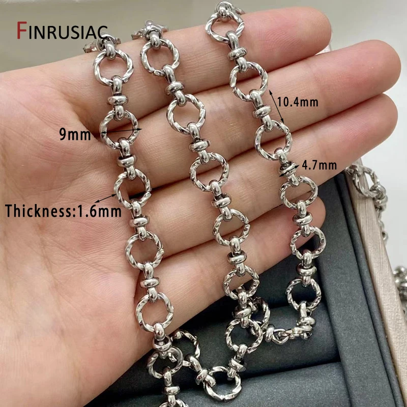 14K vergoldete Legierung Metall dicke Kabelkette für DIY Schmuck Materialien handgemachte Halskette Armband machen liefert – Detail 17