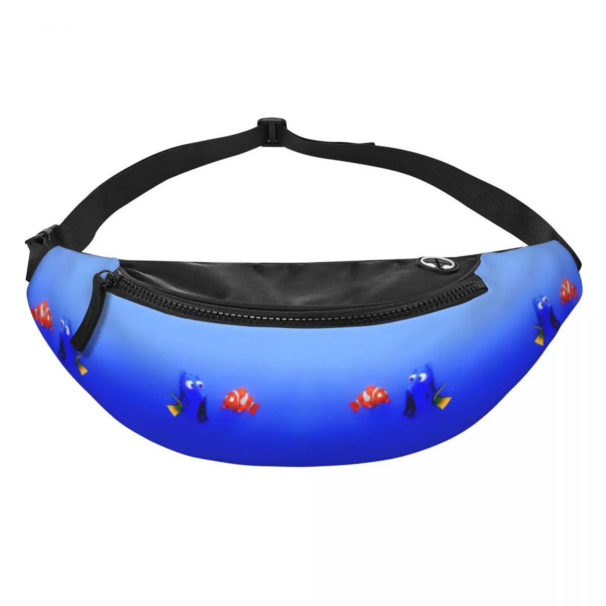

Custom Finding Anime Nemoes Fanny Pack Women Men Cool Crossbody Waist Bag for Travel Cycling Phone Money Pouch