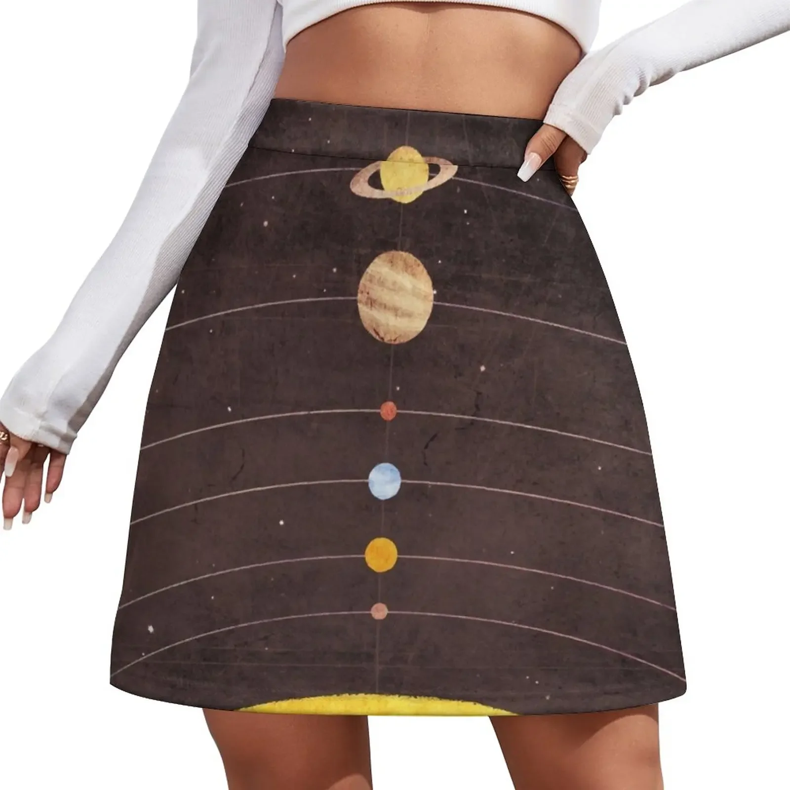 

Solar System Mini Skirt Skirt for girls Summer skirt