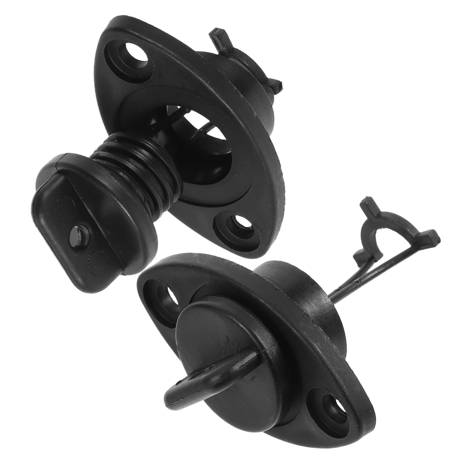 

2PCS Kayak Drain Plug Boat Accessories Waterproof Scupper Plugs Durable ABS For Yachts Inflatable Boats Canoe Replacement