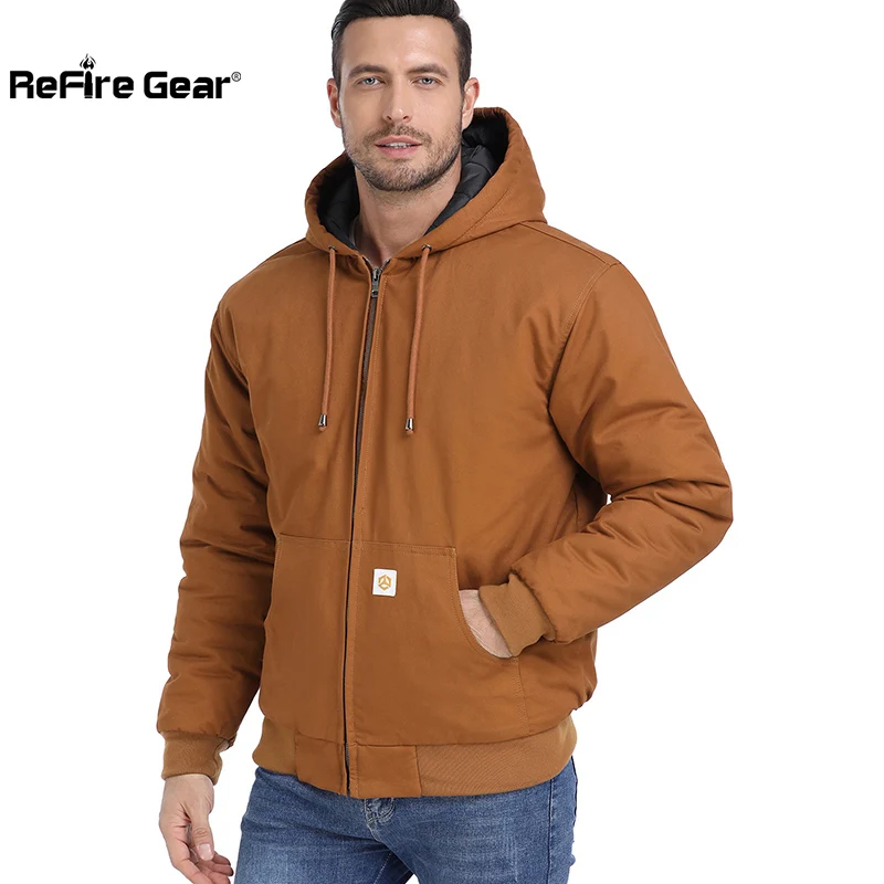 Chaqueta táctica de invierno – Acolchada con capucha para hombre - imagen 4