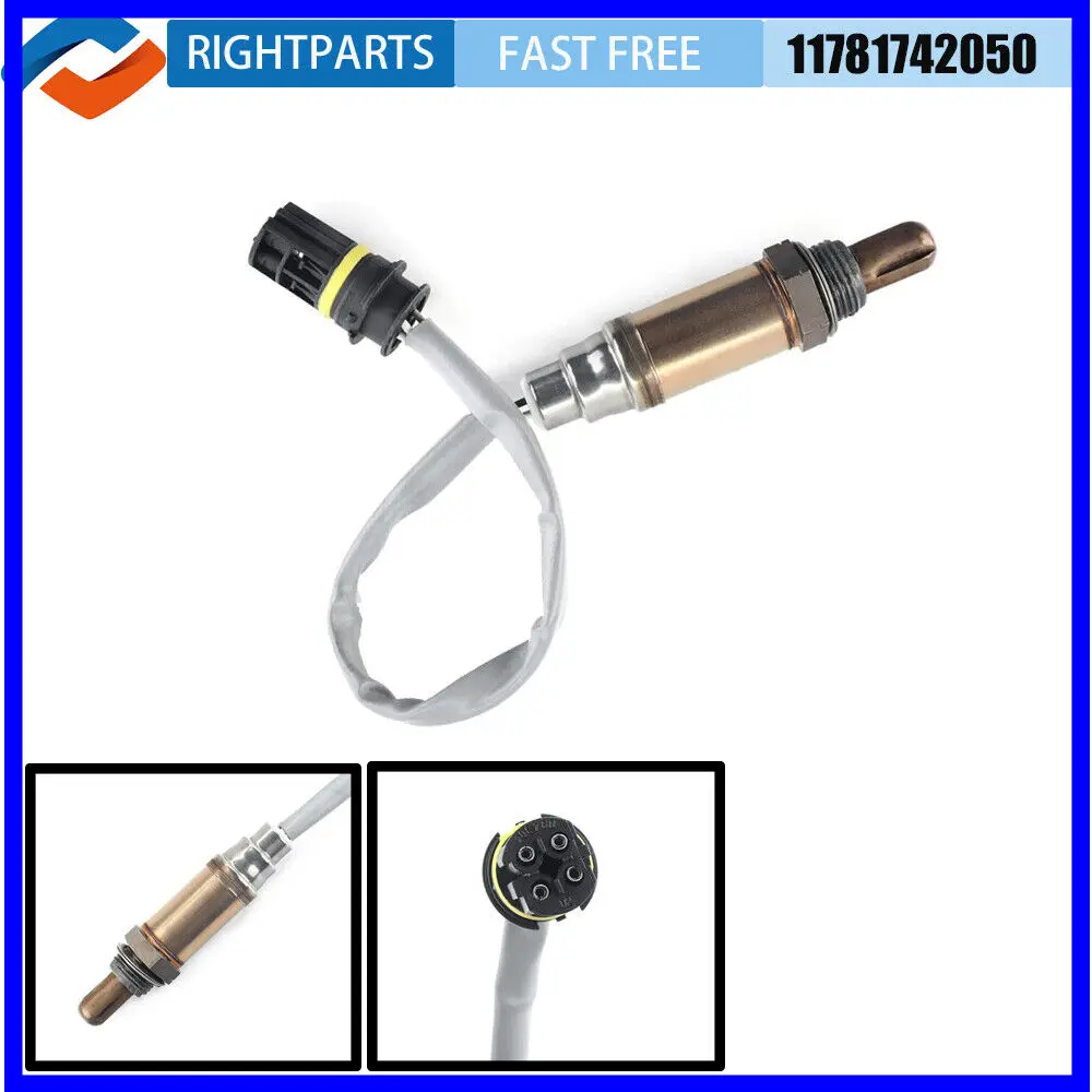 

RIGHTPARTS 11781742050 234-4672 Upstream O2 Oxygen Sensor For BMW 320 323 325 328 330 525 528 530 540 750 850 M5 X3 X5 Z3 Z4 Z8