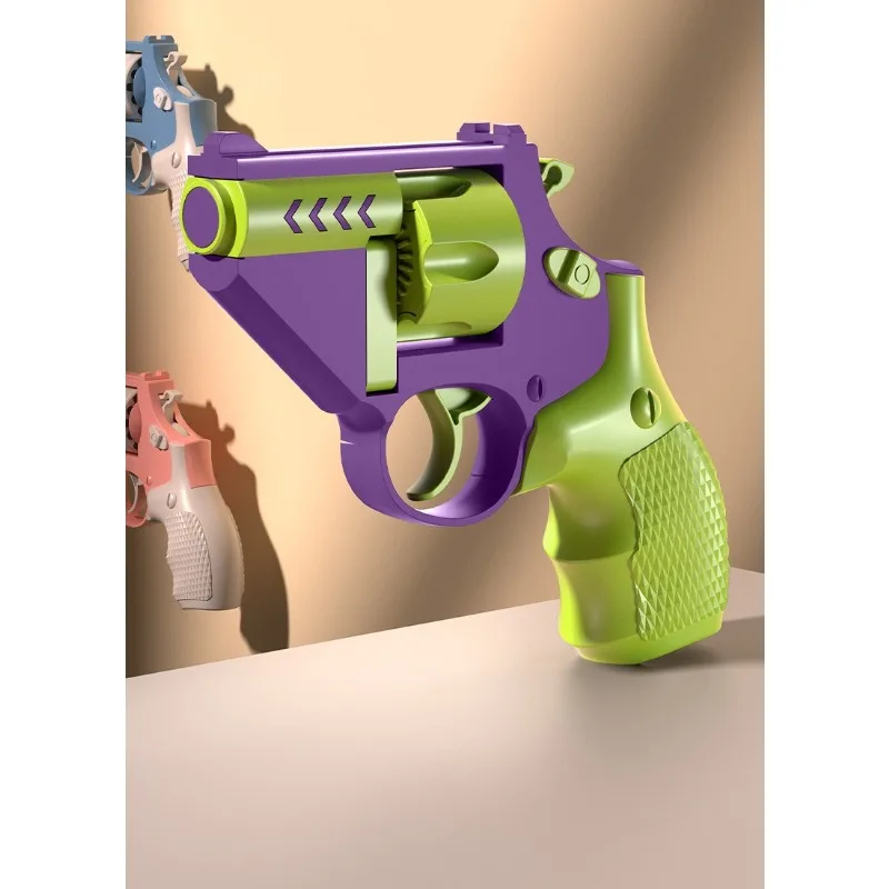 Pistolet jouet interactif rotatif anti-Stress intérieur/extérieur pour enfants et adultes (désactible) cadeau de vacances au choix pour garçons