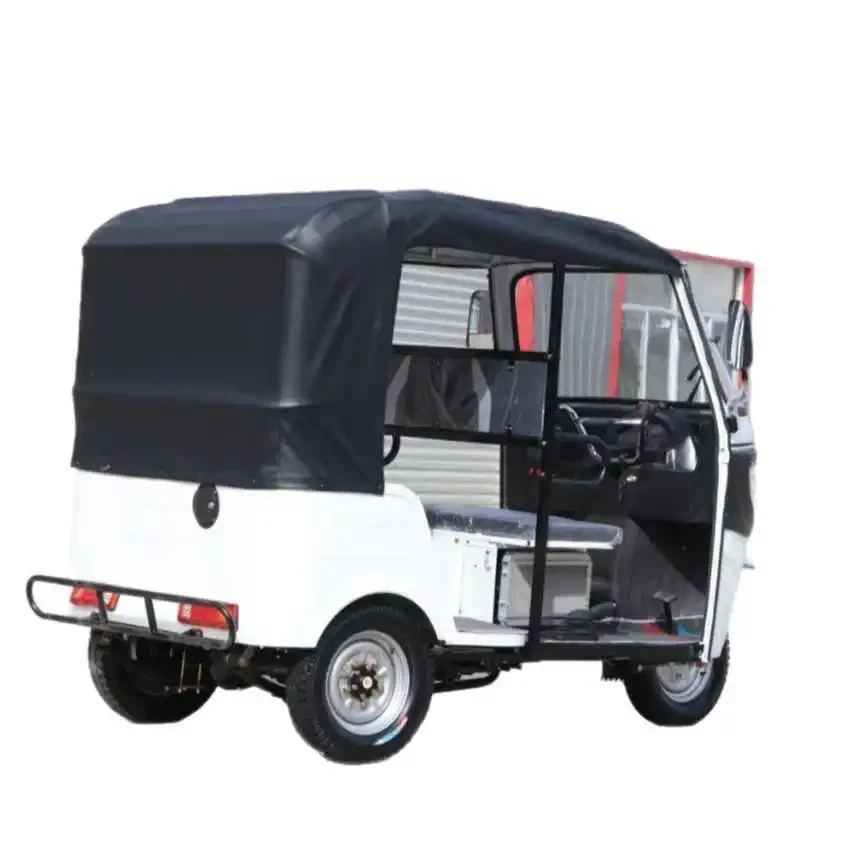 Three-Wheeled Tuk-Tuk African Version Fuel Tricycle Passenger Foreign Trade Electric Three-Wheeled Tuk-Tuk
