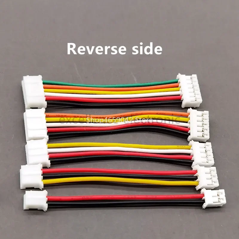 10PCS PH2.0 Electronic Wire PH 2.0mm Double Head Terminal Wire 10cm/20cm/30cm Cable 26awg Same Side / Reverse Side Connector