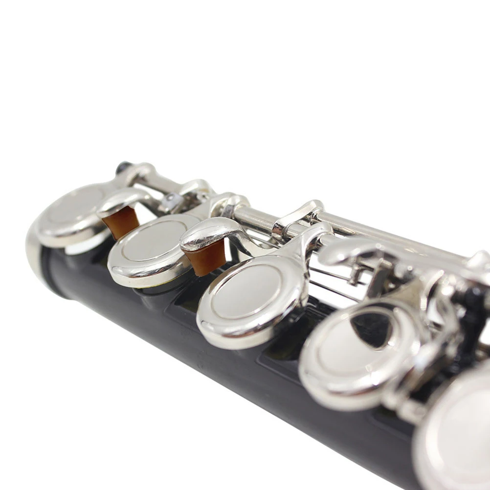 

5pcs Flute Mute Pads Material Key Buttons Light Brown Easy Clean Convenient Replacement Accessories Musical Instruments