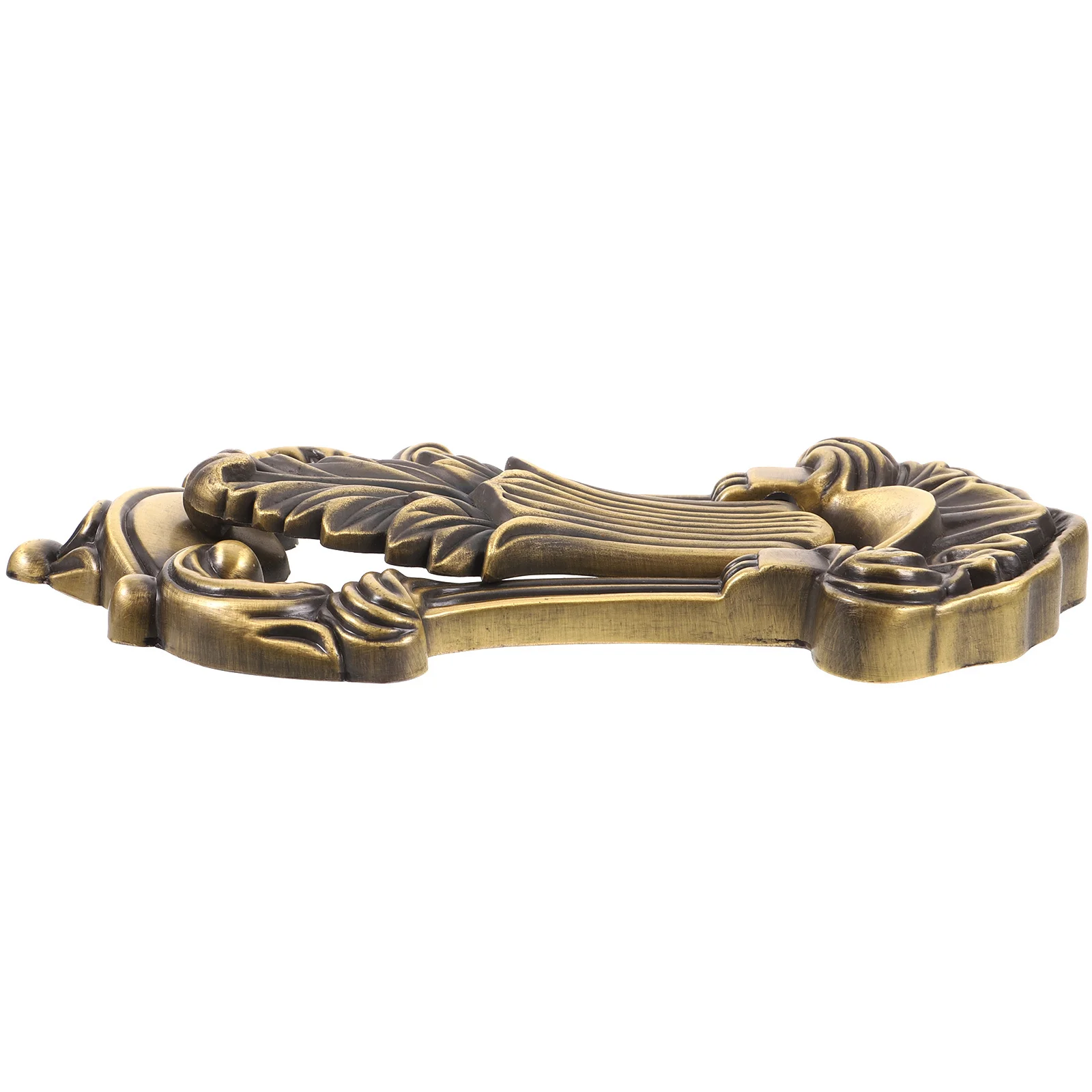 

European Style Vintage Carved Door Handle Zinc Alloy Rust Proof Multi Use Door Knocker Cabinet Pull Furniture Handle