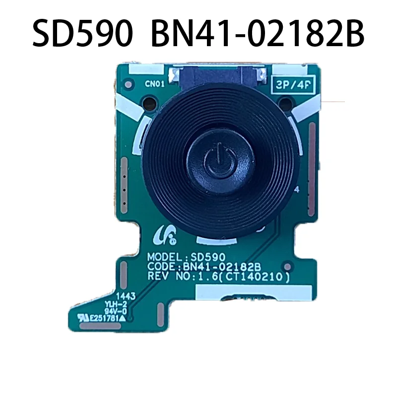 La carte de commutateur de bouton d'alimentation BN41-02182B SD590 d'origine est pour T22D390EW LS24D590 U28E590D S24D590PL T24D390EW U28E570D