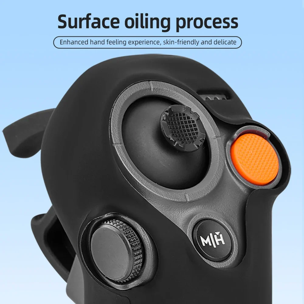 BRDRC Capa de silicone para DJI Avata 2 RC Drone Motion 3 Controlador Manga Pele Anti-arranhões Acessórios de proteção