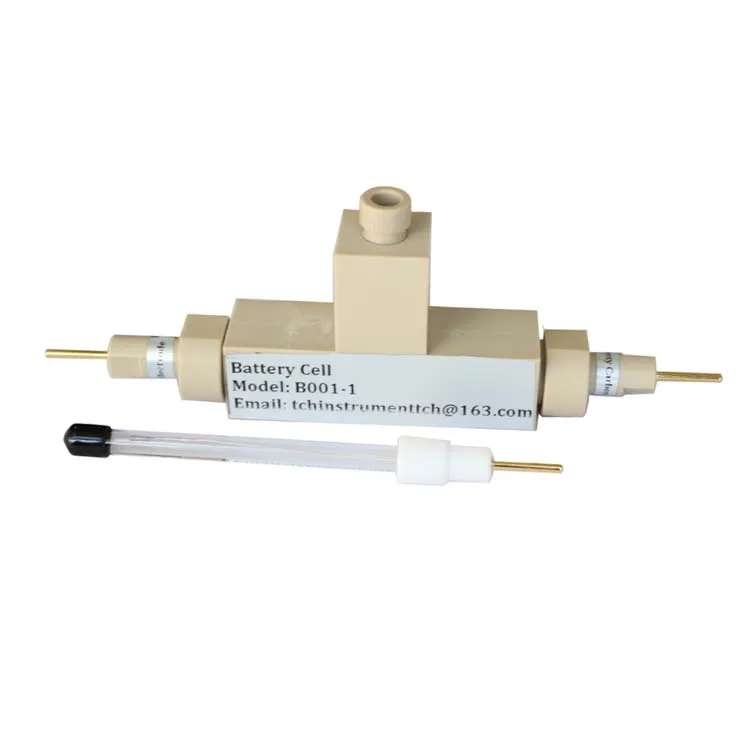 

Three-electrode Swagelok Electrochemical Test Cell