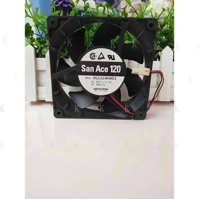 

C ДЛЯ оригинального бесшумного охлаждающего вентилятора Sanyo 9G1224H403 120*120*25 мм 24 В 0,17 А