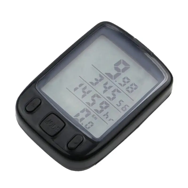 Multifunction Bike Computer Waterproof Luminous Odometer LCD Display Digital Wireless Speed Meter Cycling Speedometer