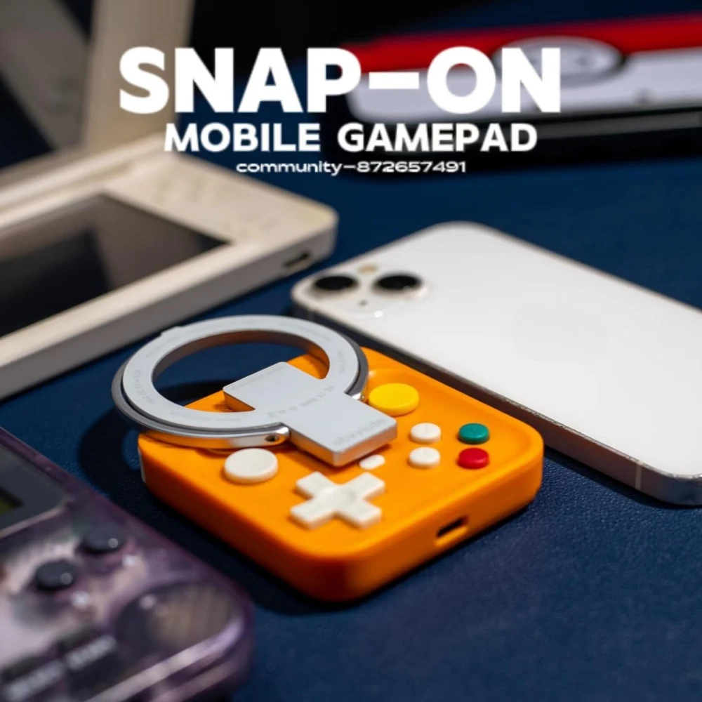 

Игровой контроллер Abxylute M4, беспроводная Bluetooth, магнитная игровая ручка, портативная мини-ручка в стиле ретро для мобильного телефона NGC MagSafe GBA