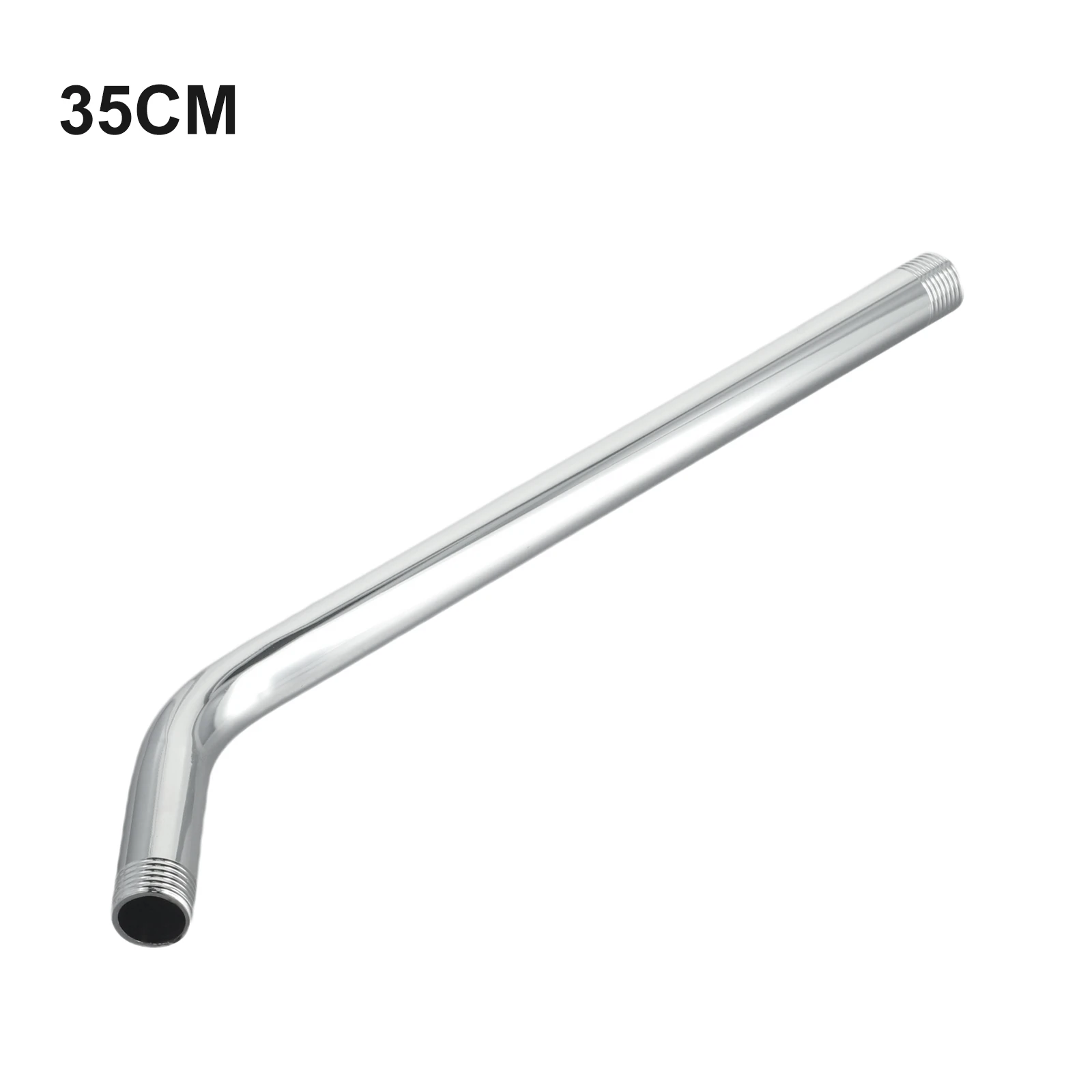 Piezas de tubo de extensión de cabezal de ducha de alta calidad, accesorios rectos de acero inoxidable de repuesto fáciles de instalar