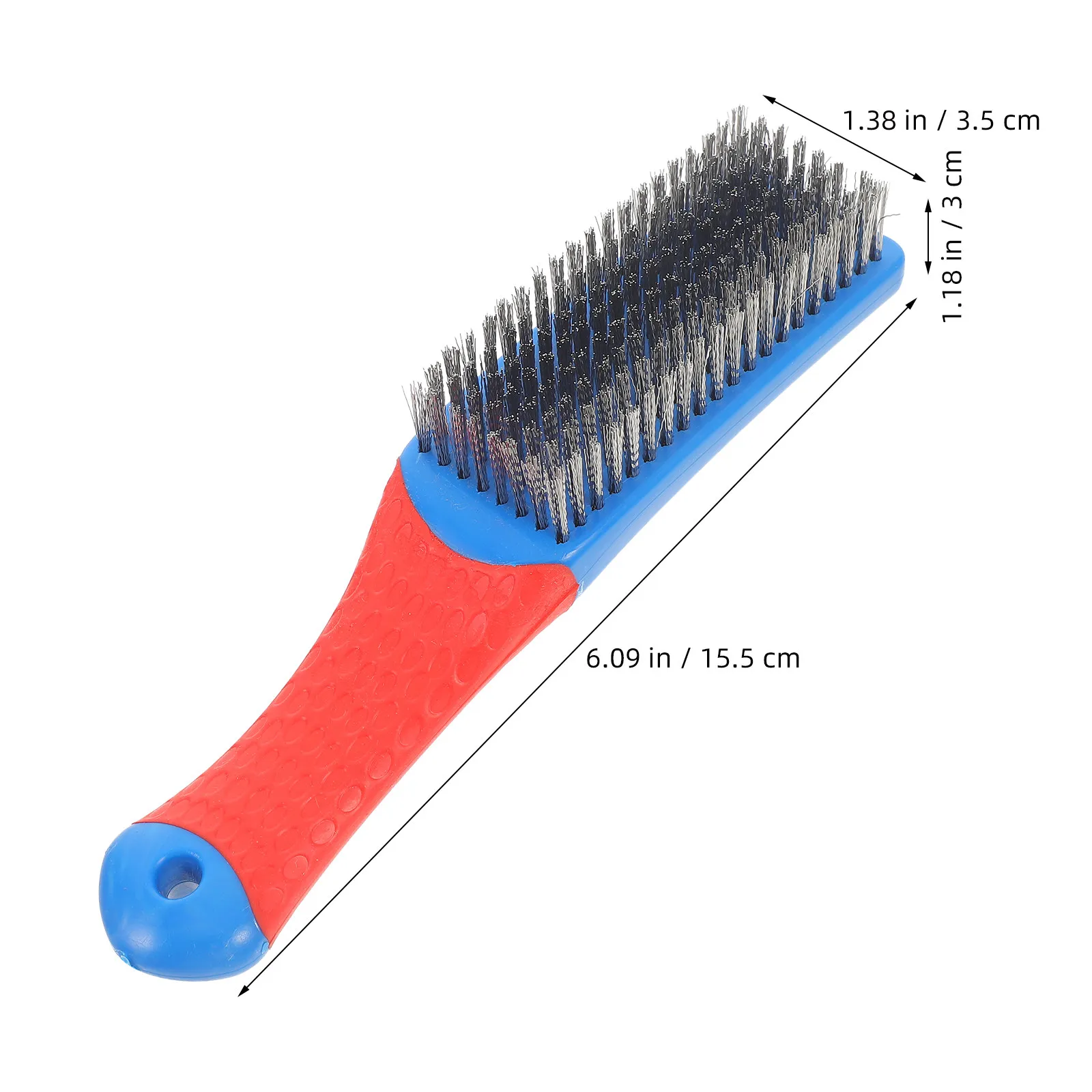 4Pcs Heavy Duty Stainless Steel Wire Brush Rust Remover Cleaner for Barbecue Grill Kitchen Cookware Multipurpose Cleaning