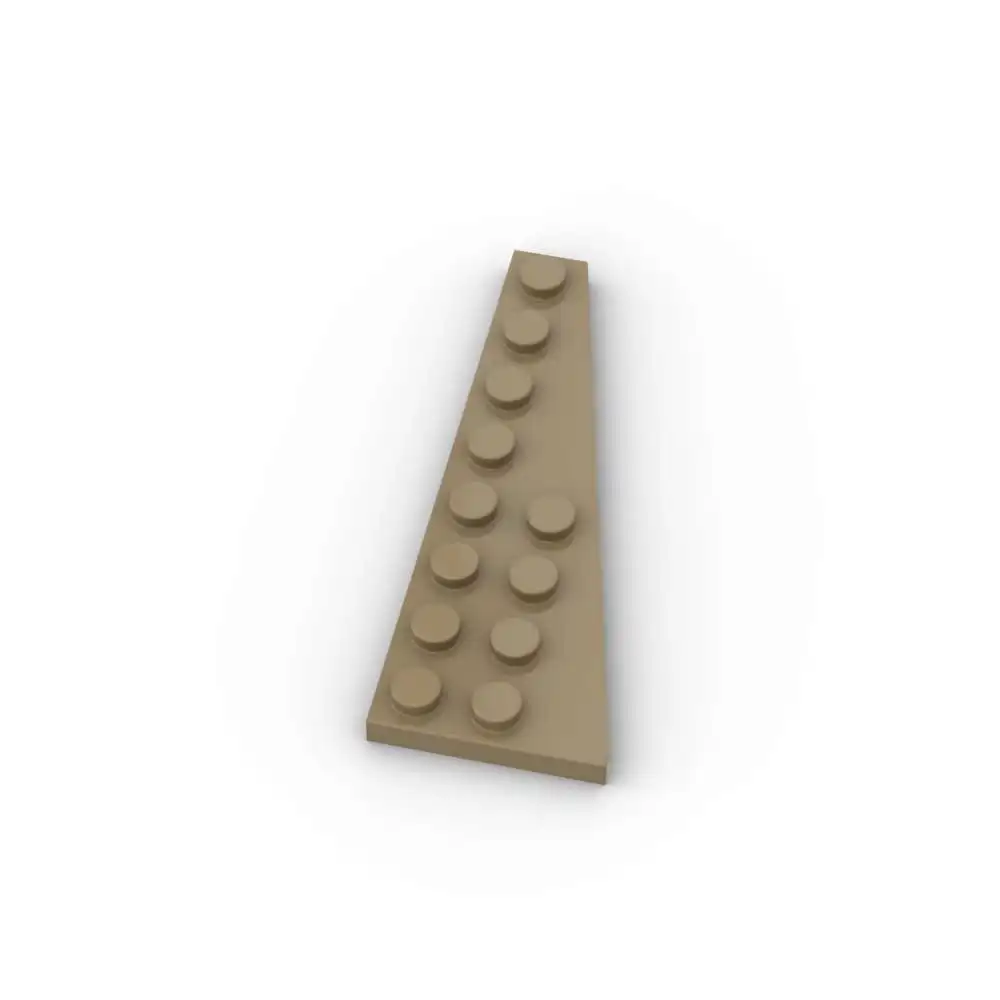 MOC 10PCS 3545 Wedge 8x3 Rechts Plaat Bouwstenen Kit Huis Kasteel Board Bricks Deeltje Puzzel Monteren speelgoed Kinderen Geschenken