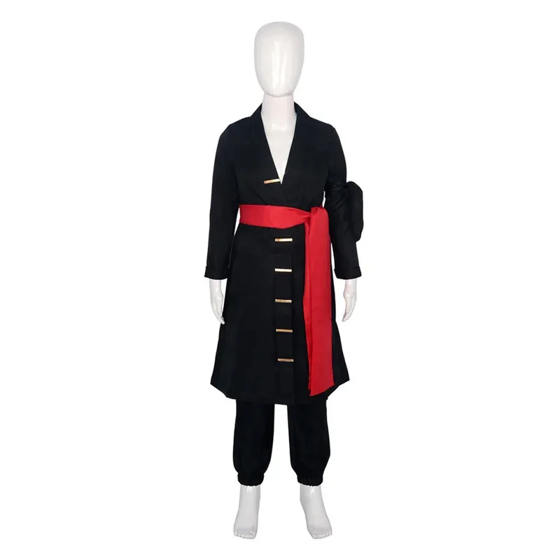 

COSda@Kids Anime One Piece Roronoa Zoro Cosplay Fantasia Costume Disguise for Children Kimono Roleplay Outfit Halloween Carnival