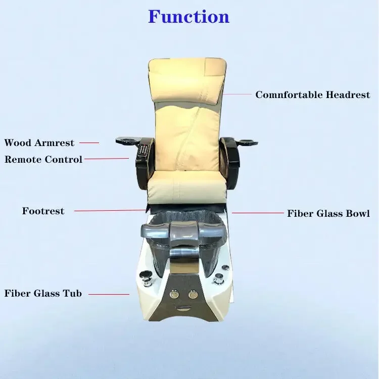 

-Simple european kangmei touch spa luxury folding manicure pipless with portable massage chair nail set salon chair pedicure