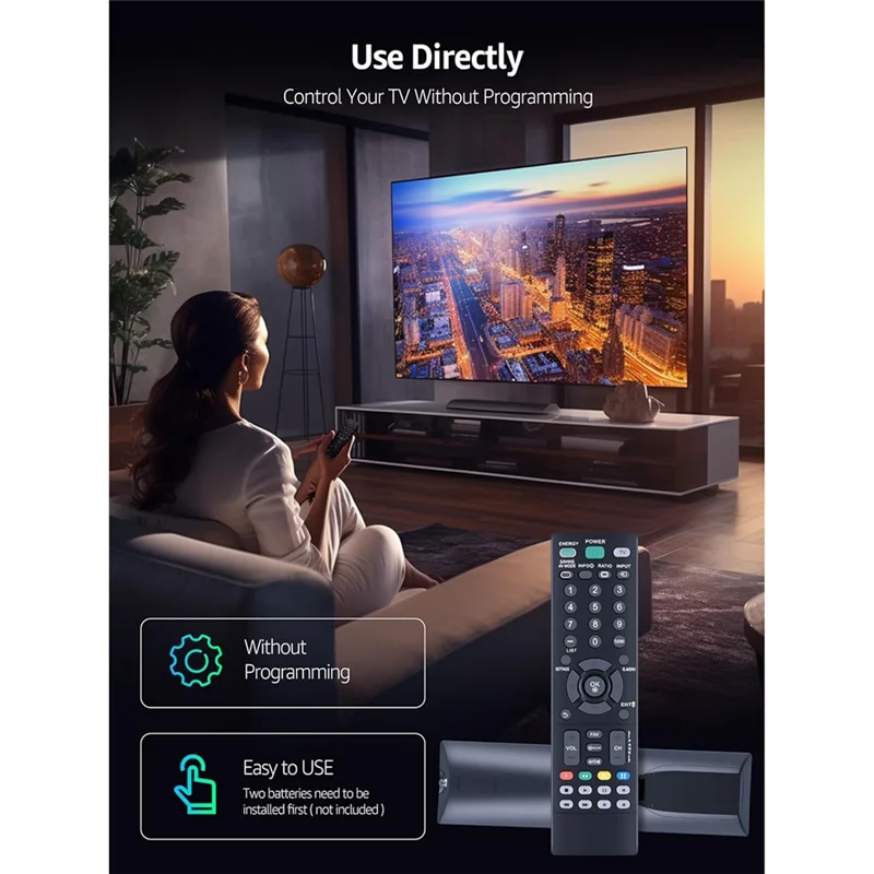جهاز تحكم عن بعد عالمي ABGN لجهاز التحكم عن بعد للتلفزيون الذكي AKB73655806، جهاز تحكم عن بعد بديل لتلفزيون LCD LED AKB73655806