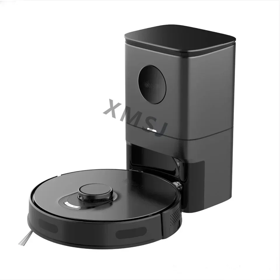 Robotic Vacuum Cleaner with Self-emptying Dustbin Lidar Navigation Robotic Vacuums Multi-floor Mapping 4000PA Strong Suction OEM