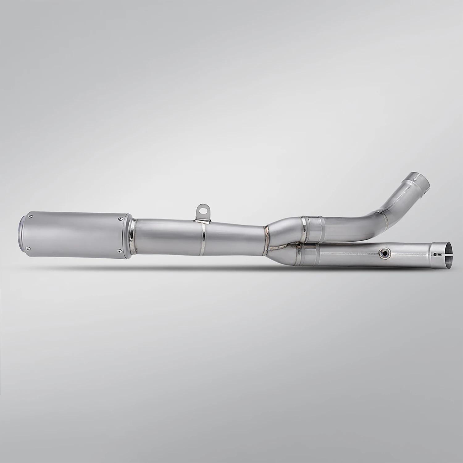 

for r1 ti Motorcycle Exhaust System Muffler Pipe mid section tail part Tube Slip-On Escape Connect original Modification Link