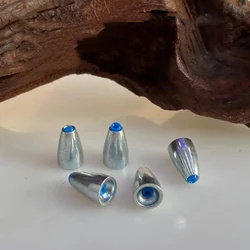 Fishing Tackle Accessories Lead Down Sinker High Hardness Carbon Steel Alloy Metal Carolina Texas Rig Sinkers Smooth Core