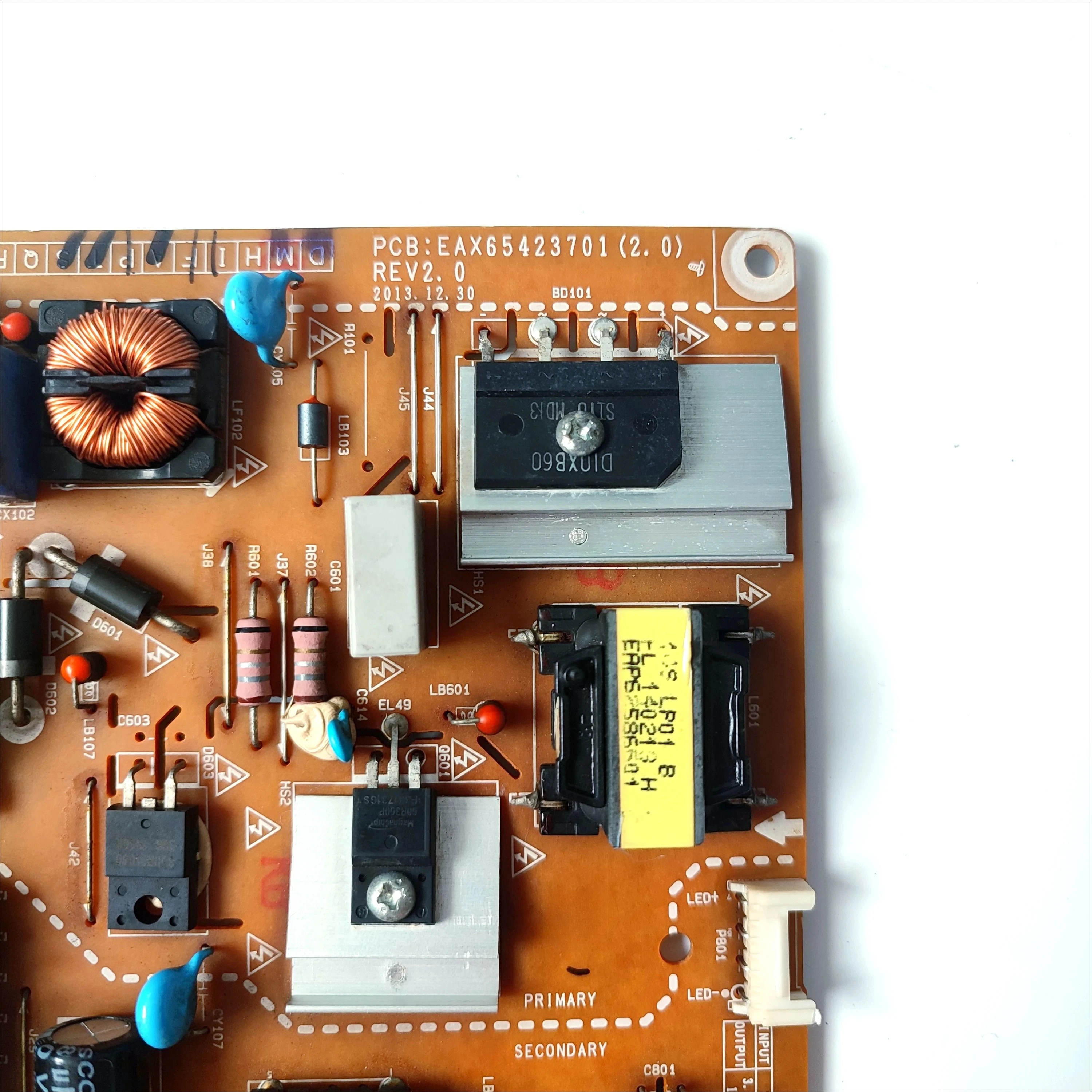 Tarjeta Original de placa de alimentación de TV de 42/39 pulgadas 42LB550V 42LB570V 42LB580V 42LB650V EAX65423701 (2,0) REV 2,0 LGP3942-14PL1