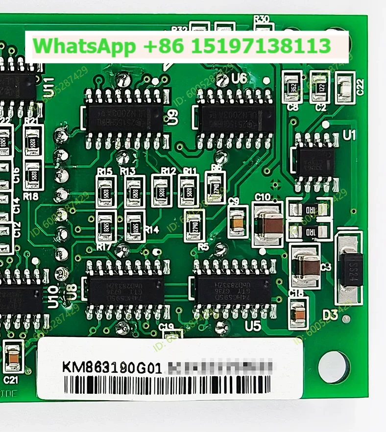 Elevator accessories KM863190G01 outbound call display board kone outbound call 863193H03 is suitable for KONE