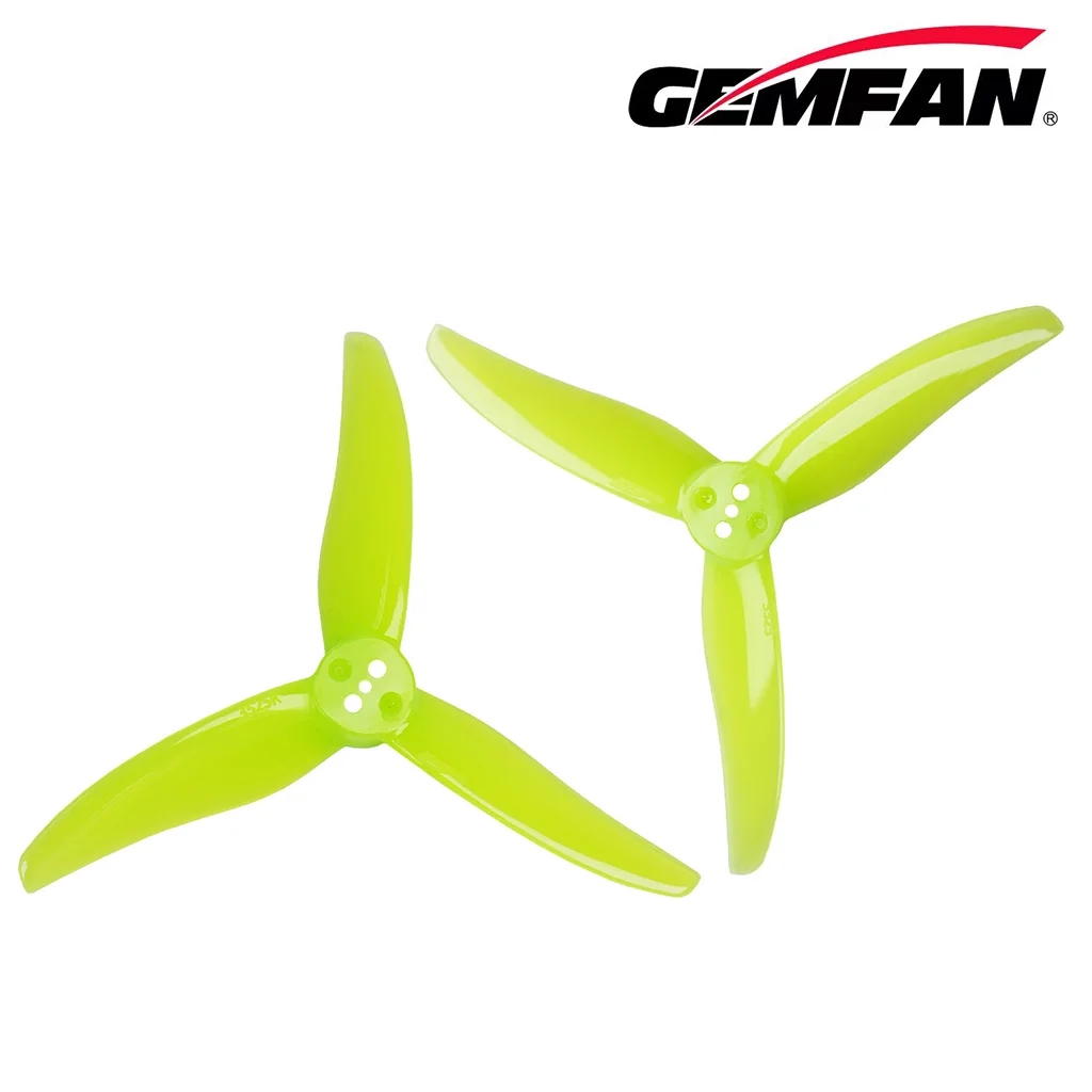 

GEMFAN 3525 3,5x2,5x3 3,5-дюймовые пропеллеры для ПК CW CCW подходят для бесщеточного двигателя 1806-2004 годов для гоночного дрона FPV 3,5 дюйма 4,5 дюйма