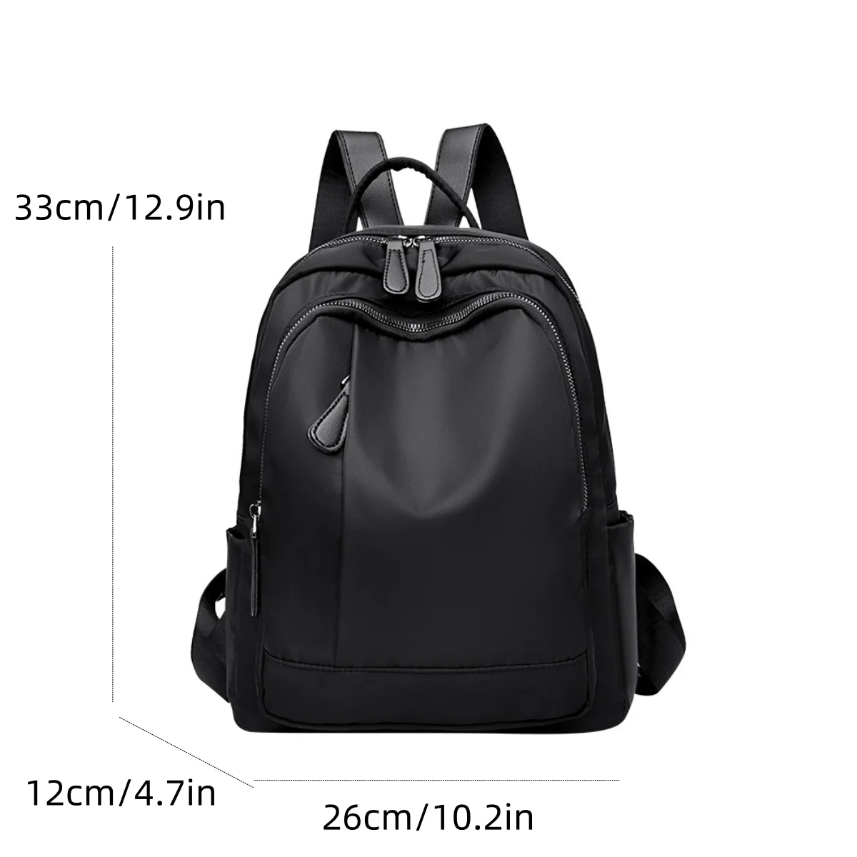 Plecak rekreacyjny, tkanina nylonowa plecak, można nosić na jednym ramieniu lub crossbody, nowy unisex