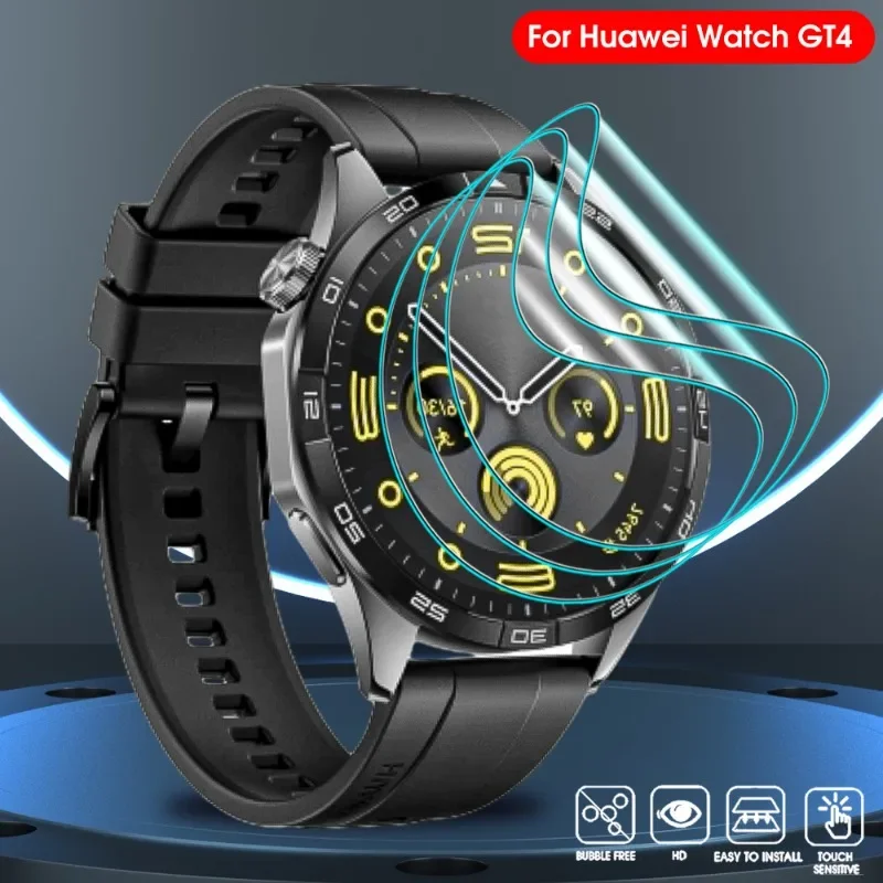Hydrogel Film for Huawei Watch GT4 37 41MM Screen Protector Soft Clear Protective Film for Huawei Watch GT 4 Watch Cover Film