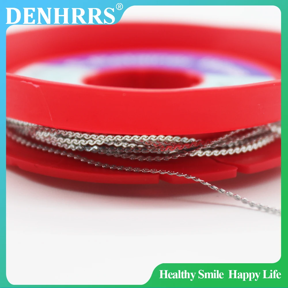 Dental Orthodontic Lingual Retainer Chain Wires Stainless Steel Flat Plate Arch wires Soft/Hard