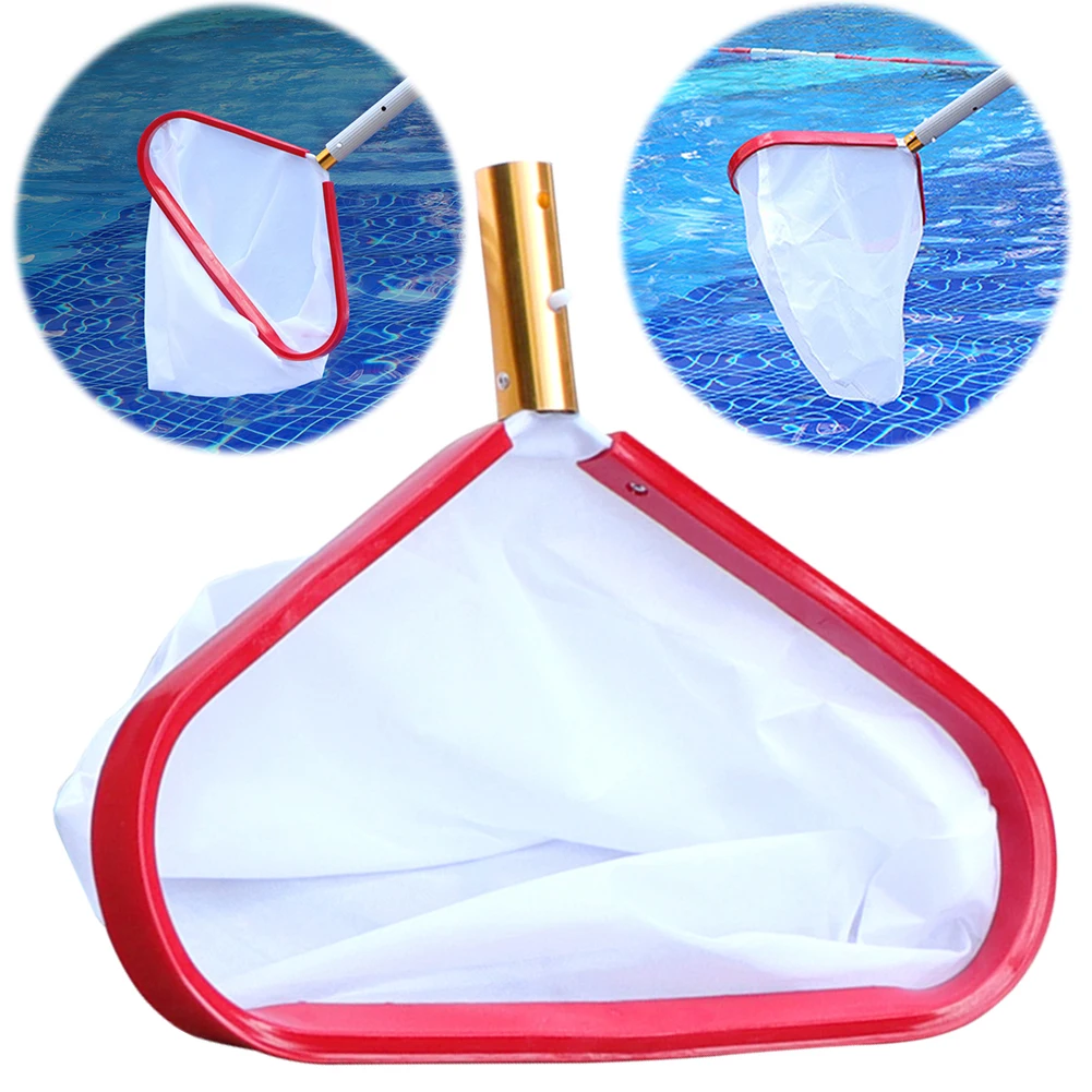 شبكة أرضية لحمام السباحة، شبكة رفيعة لحمام السباحة مع مقبض من الألومنيوم، شبكة احترافية لحمام السباحة، شبكة تنظيف حمام السباحة لتنظيف حمام السباحة #5