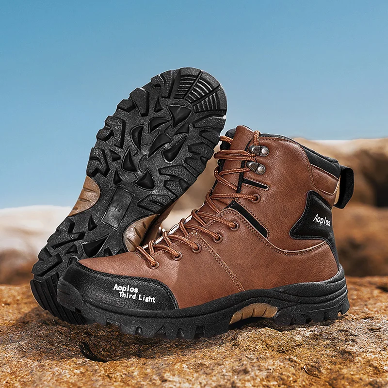 

Мужские высокие ботинки, тактические боевые тренировочные ботинки, мужская кожаная обувь, уличная походная обувь, мужские кроссовки для рыбалки и охоты