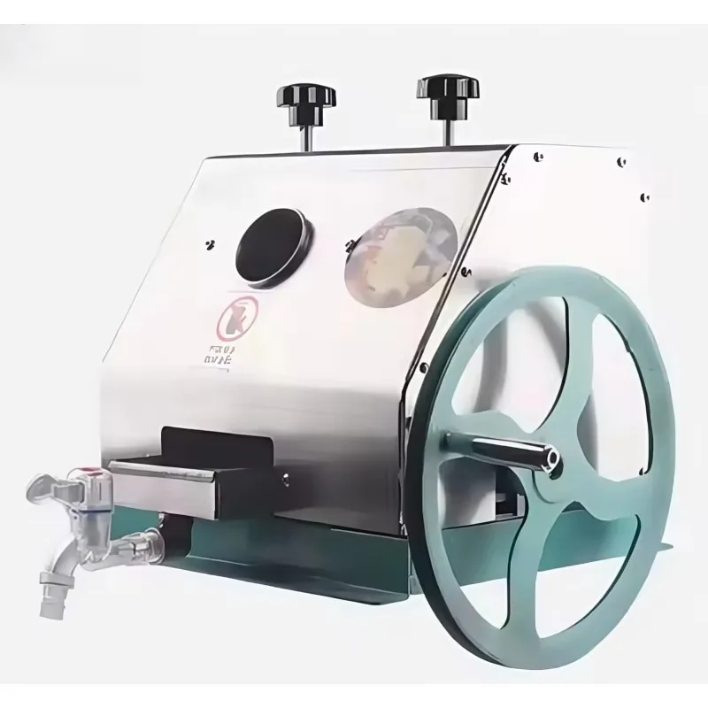 

Wheel Operate Small Business Sugar Cane Juicer Sugarcane Mill Use Stainless Steel Manual Sugarcane Juicing Machine