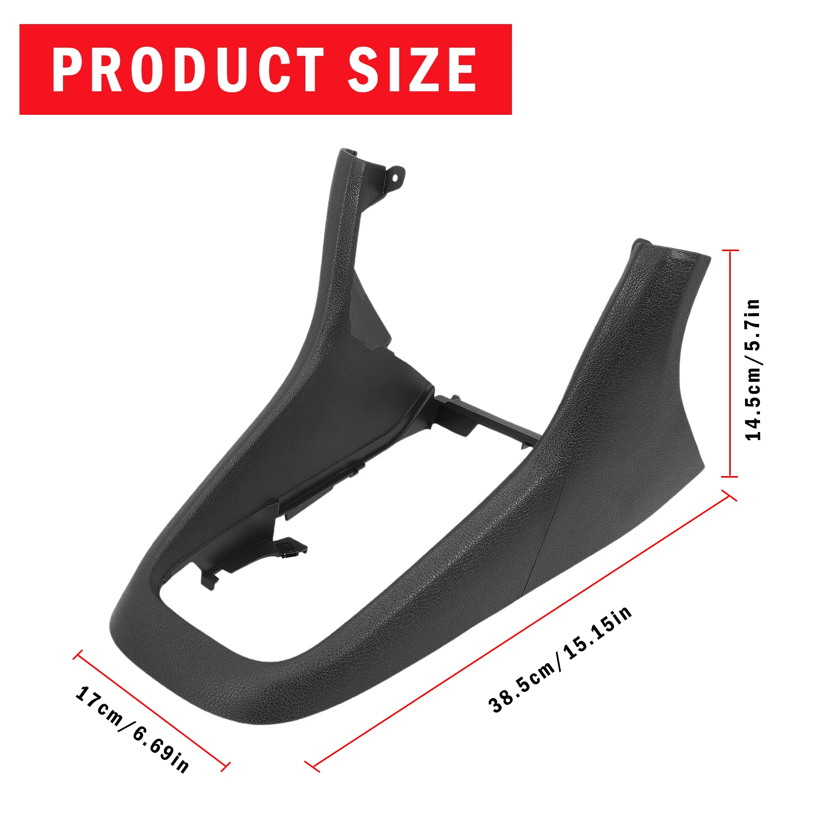 

5K0863680 New Trim Center Console Cover Knob Panel Frame Cover Trim for MK6 2009‑2013